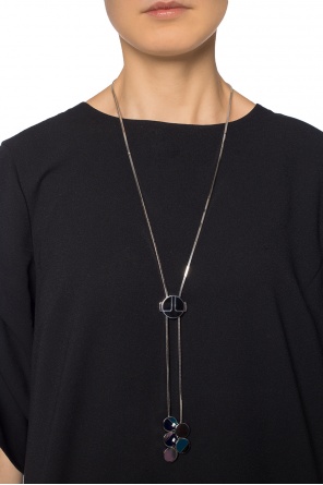 Brass necklace with charms, zdjęcie 2 Brass necklace with charms od Lanvin